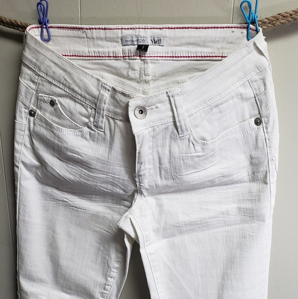 White Jeans size 7 junior